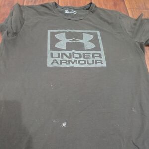 under armour olive green tshirt